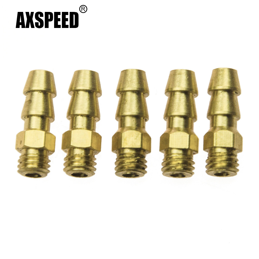 Spoke Nipple Brass - AXSPEED 5/10 ชิ้นทองเหลือง M4/M5/M6 เกลียวน้ํา Cooling