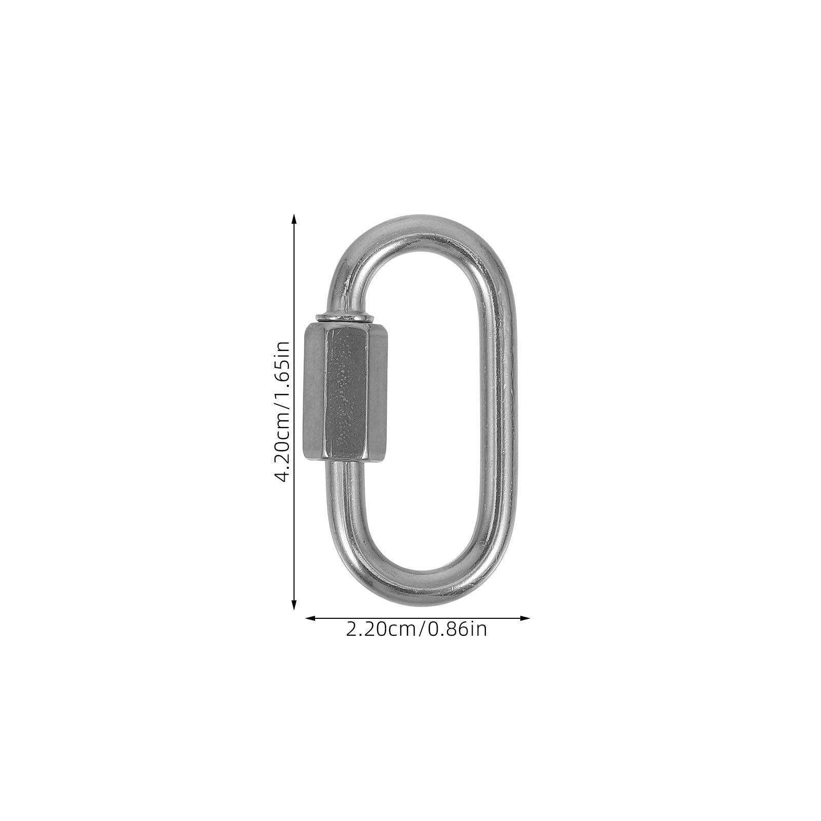 6 ชิ้น ตัวเชื่อมโซ่สเตนเลสแบบล - Chain Quick Link บทวิจารณ์และราคา